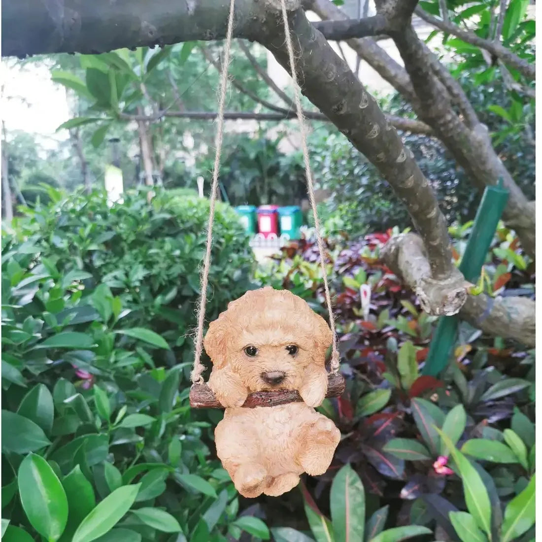 Swinging Buddy - Garden Decor