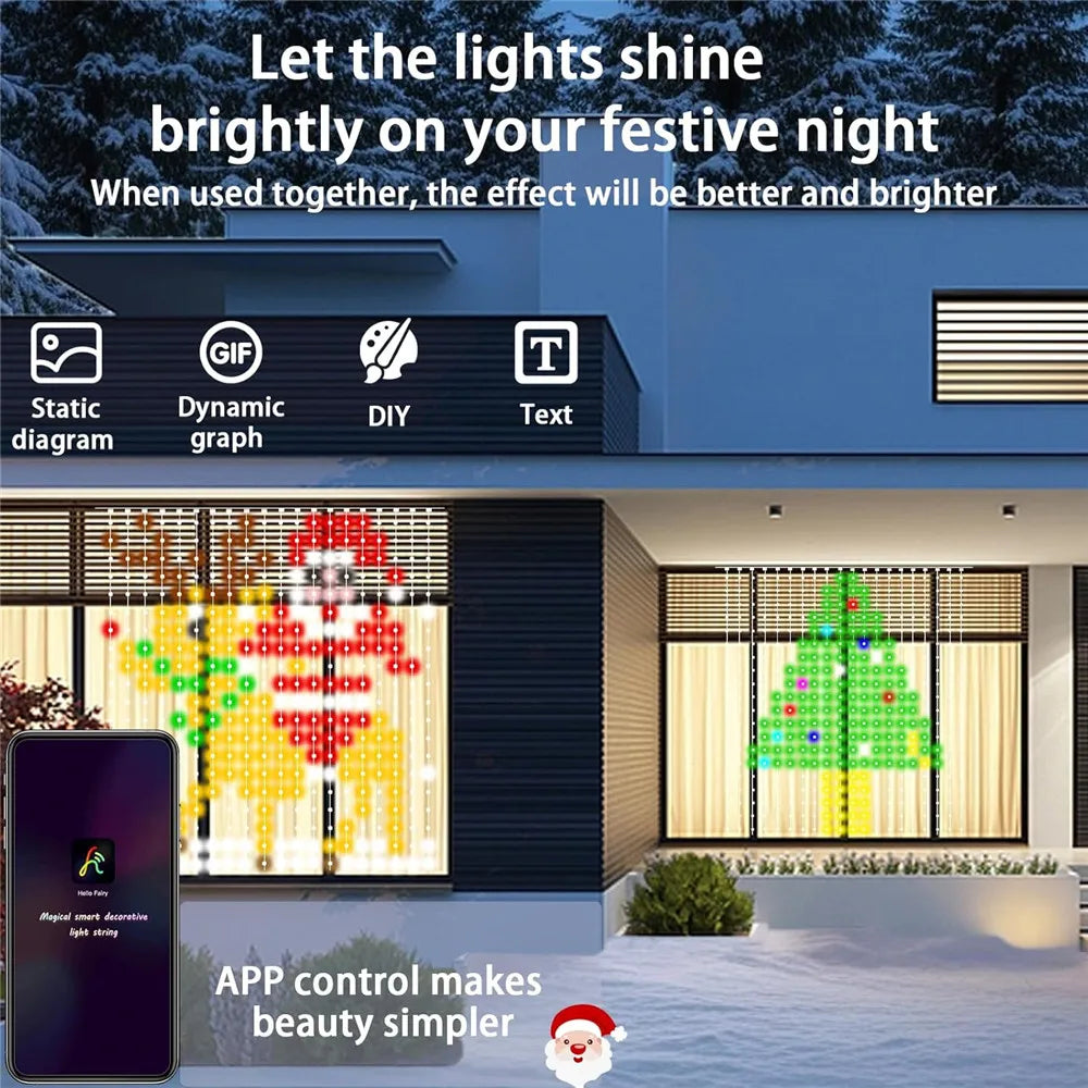 GlowScape - Smart Curtain Lights