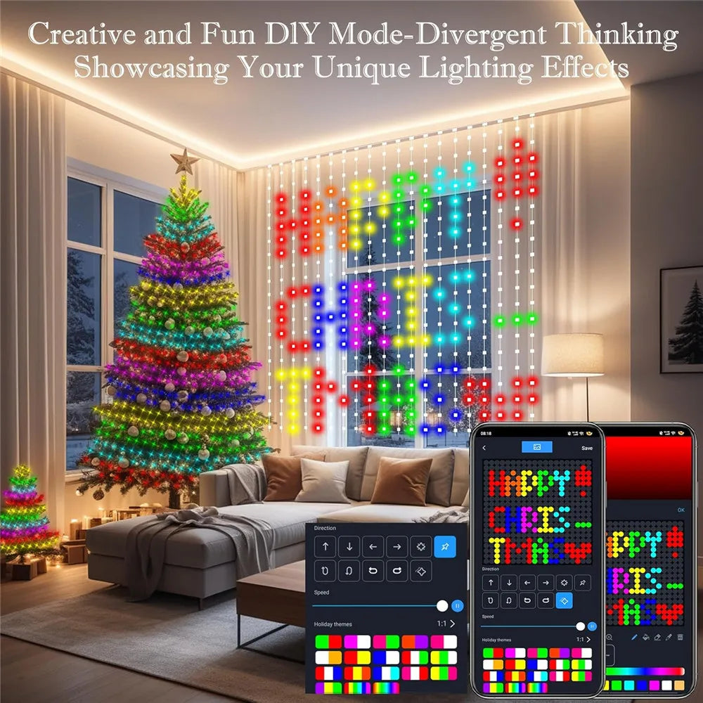 GlowScape - Smart Curtain Lights