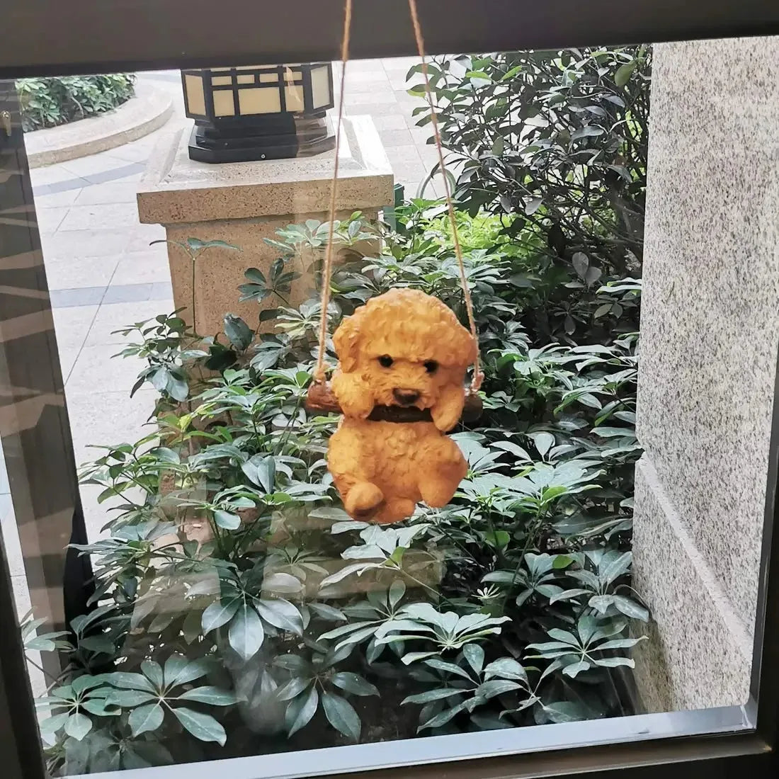 Swinging Buddy - Garden Decor