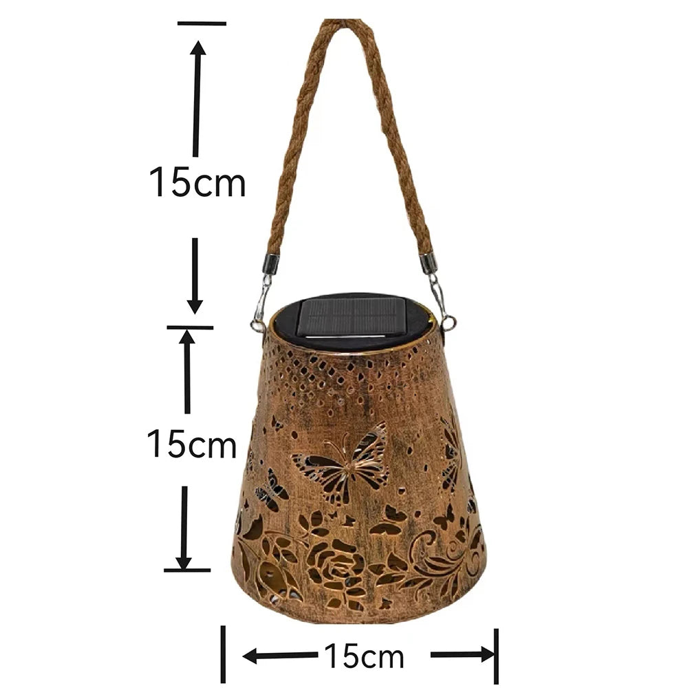 Butterfly Glow - Solar Butterfly Projection Lamp