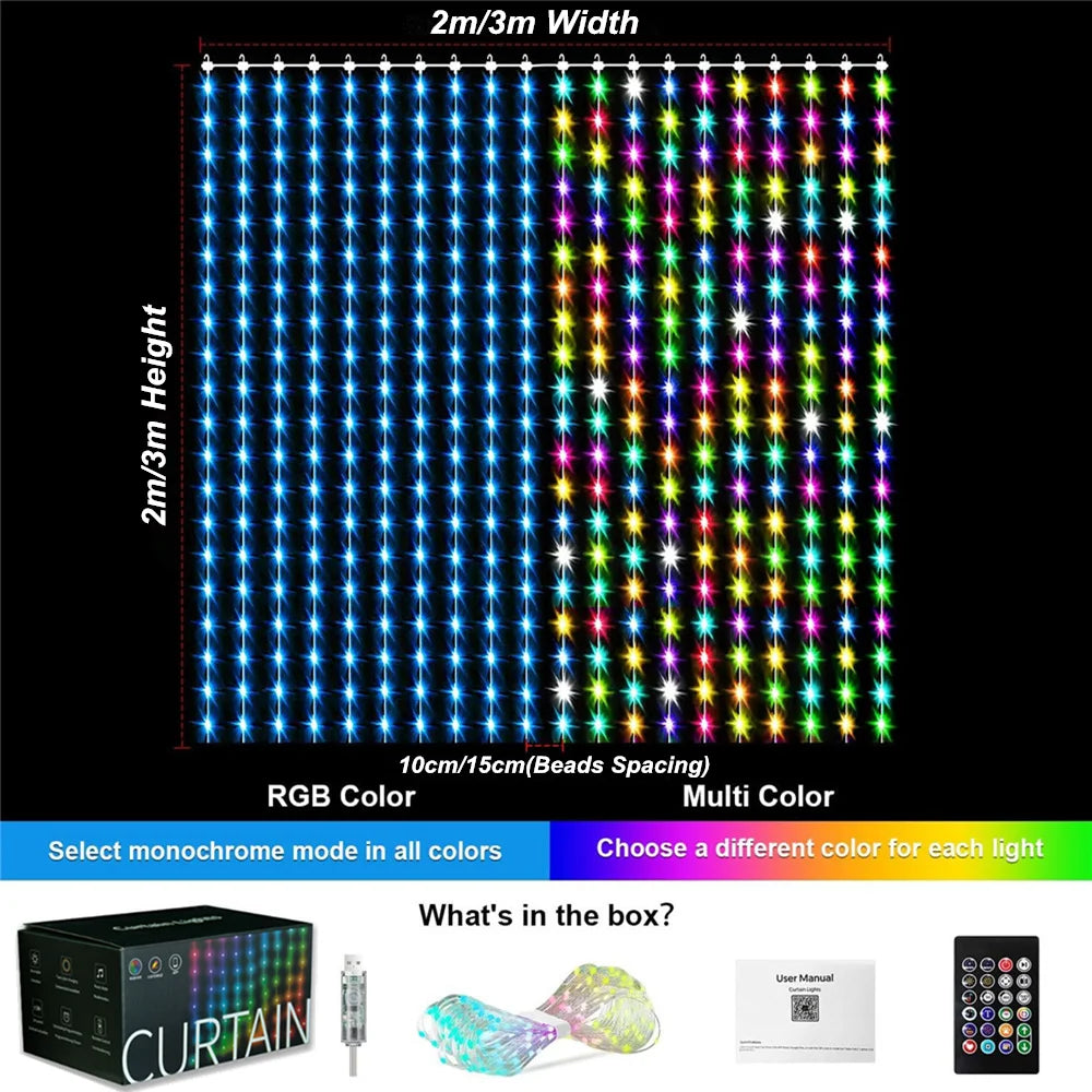 GlowScape - Smart Curtain Lights