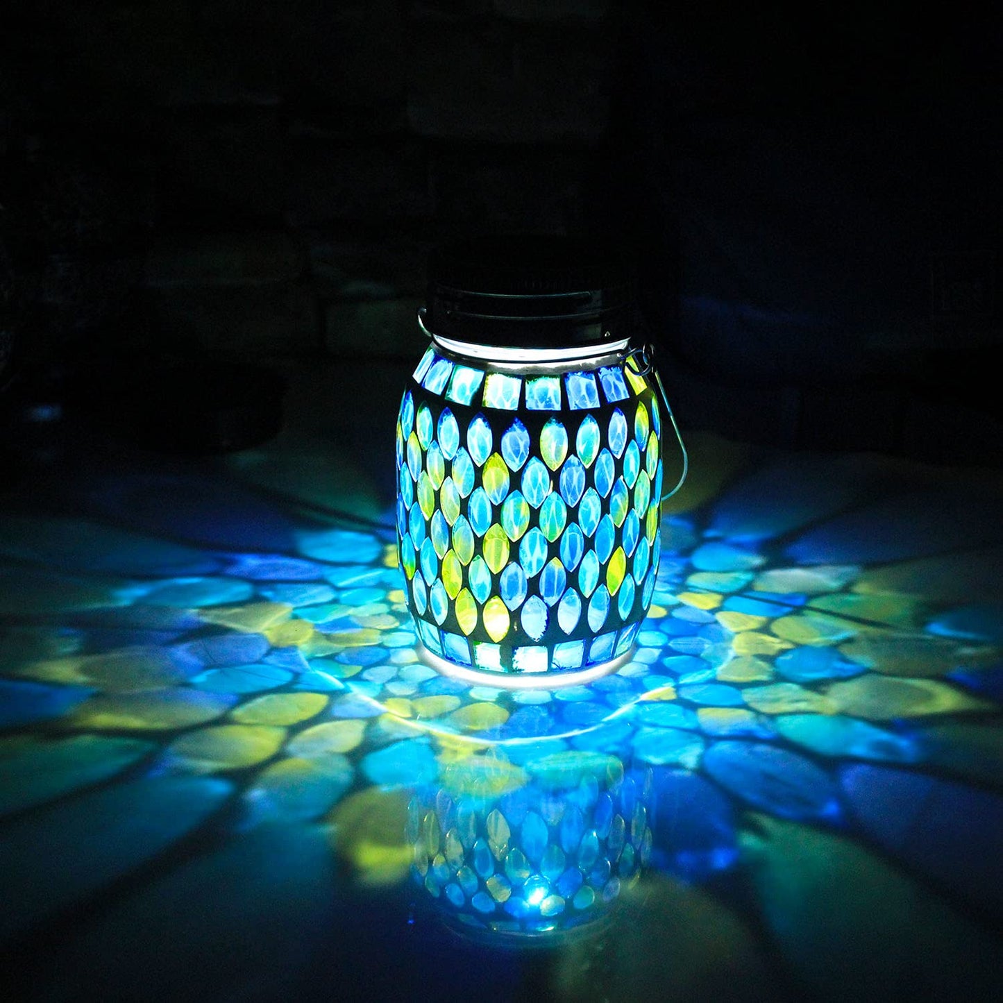 Emberis - Mosaic Solar Lantern