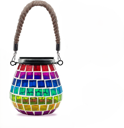 Mosaic Solar Lantern