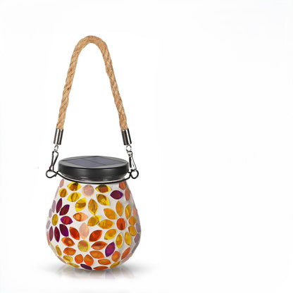 Mosaic Solar Lantern