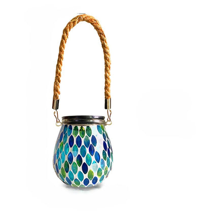 Mosaic Solar Lantern