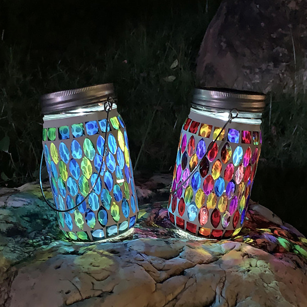 Mosaic Solar Lantern