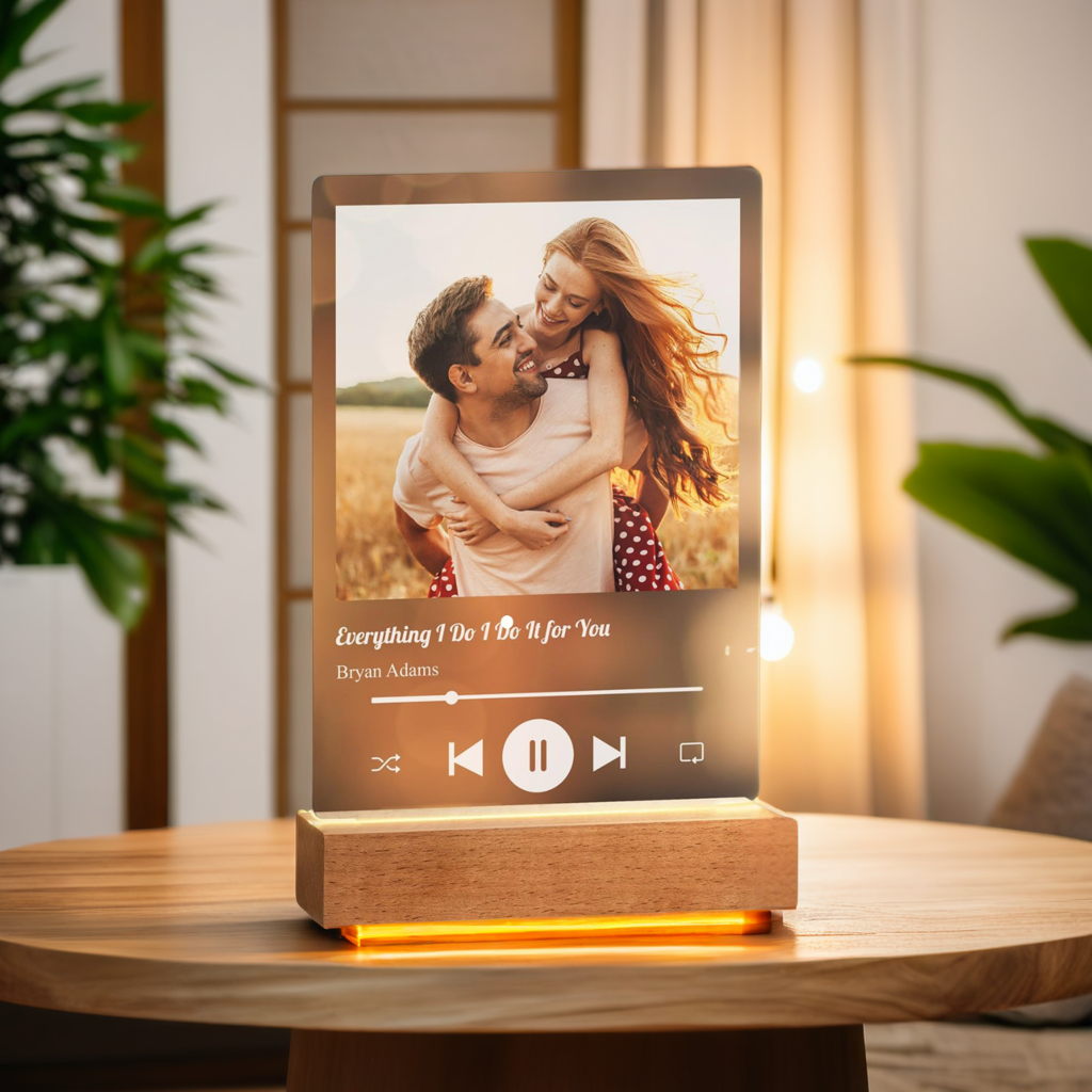 Memory Melody – Personalised Music Photo Plaque