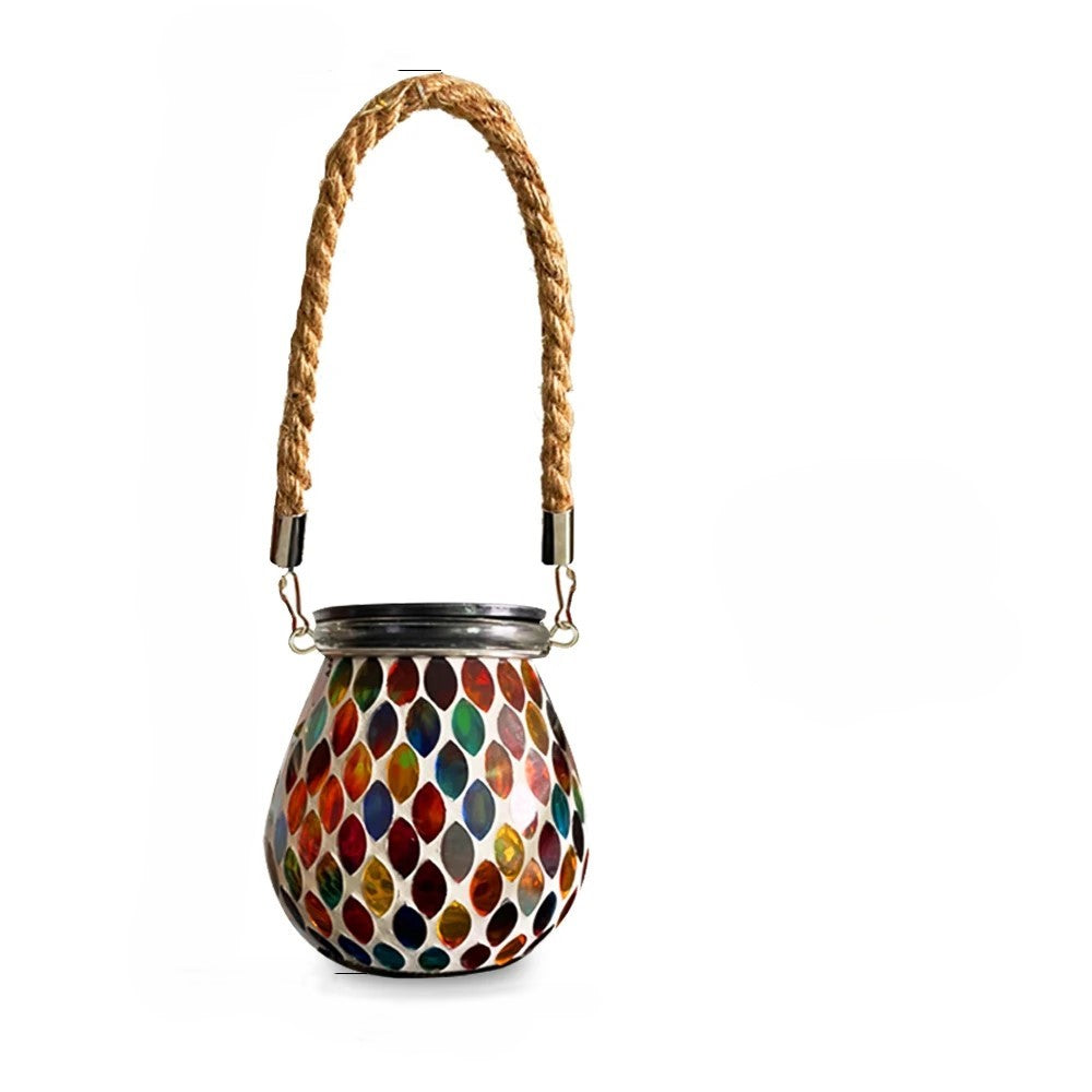 Mosaic Solar Lantern