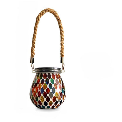 Mosaic Solar Lantern