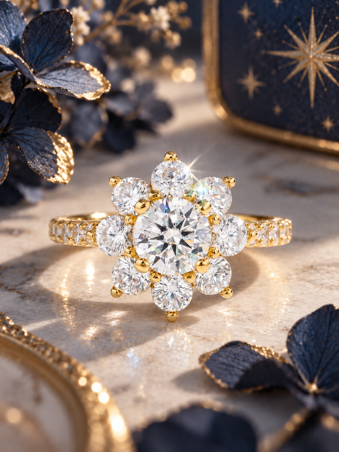 Fleur Etoile Ring