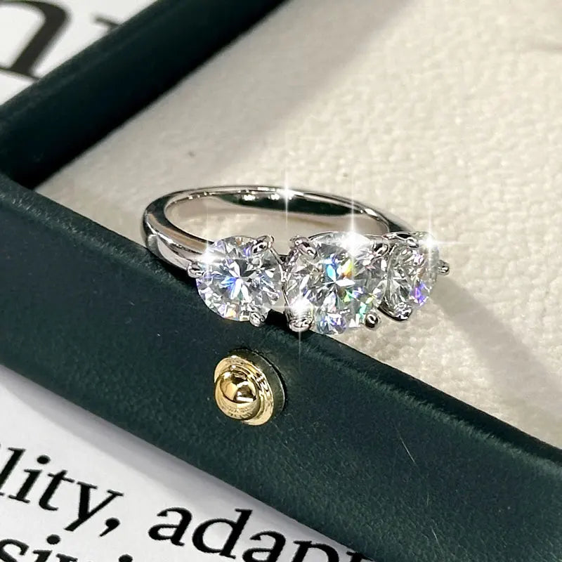 Tri-Stone Ring