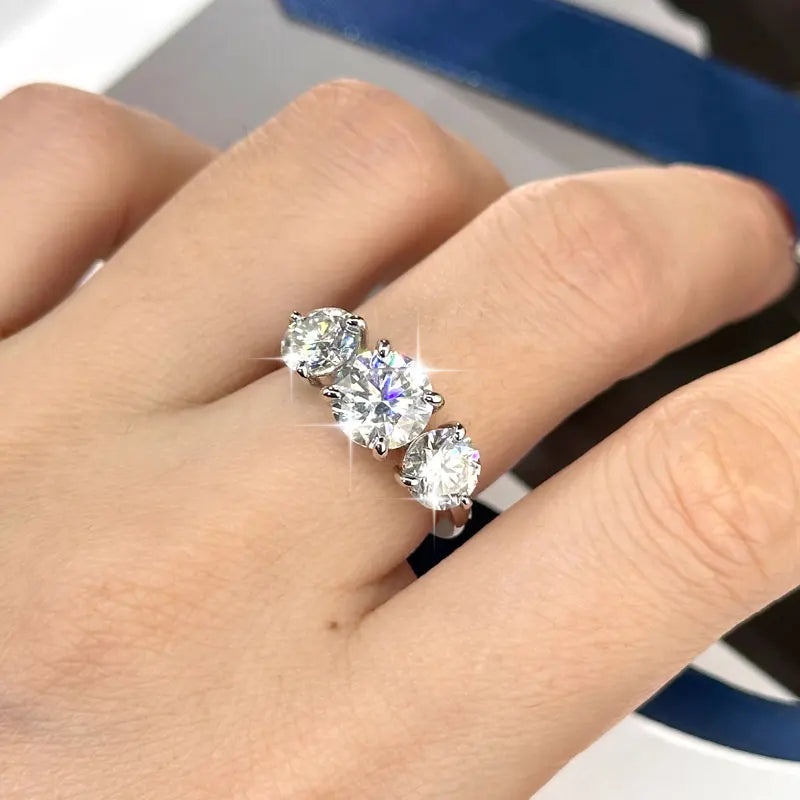 Tri-Stone Ring
