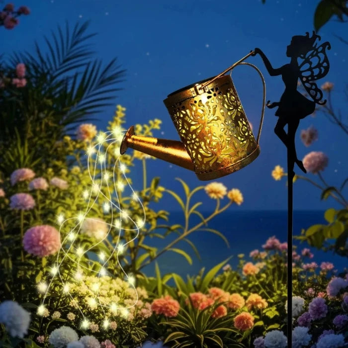 FairyFlow - Watering Can Solar Light