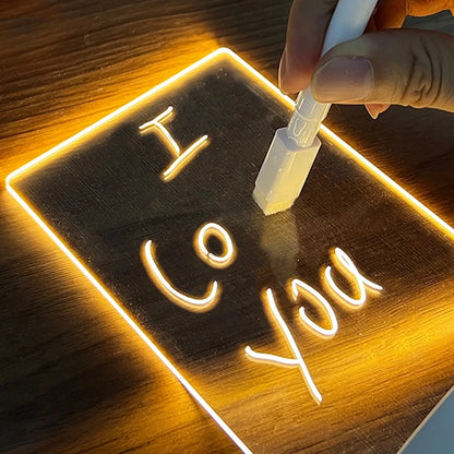 Luminous LED Writing Board