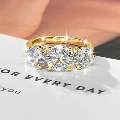 Tri-Stone Ring
