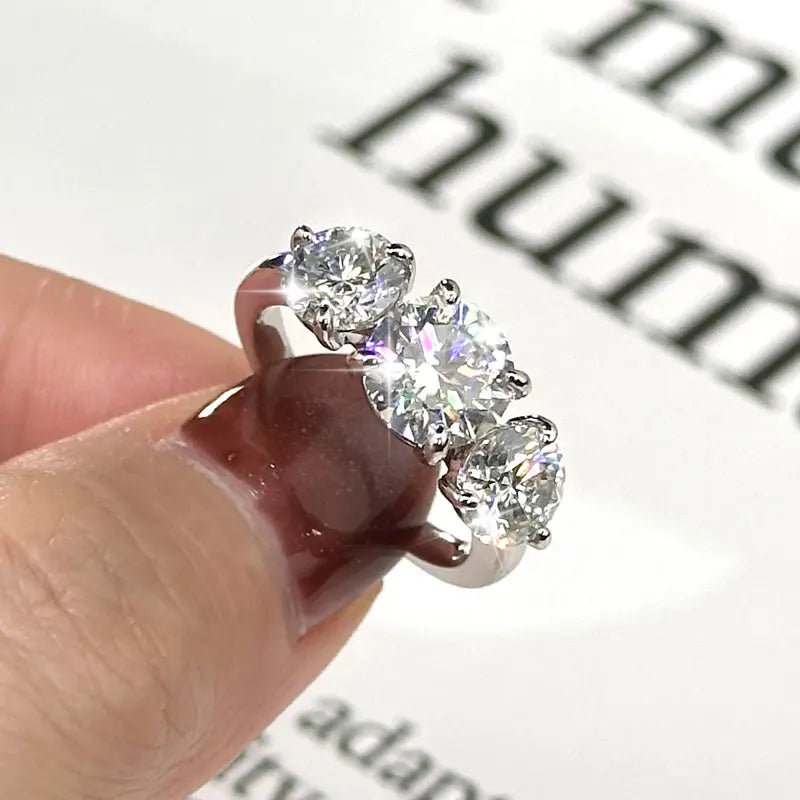 Tri-Stone Ring