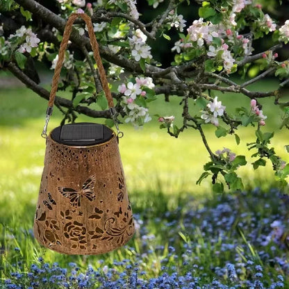 Butterfly Glow - Solar Lantern Butterfly Projection Lamp