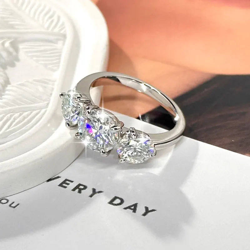 Tri-Stone Ring