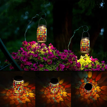 Mosaic Solar Lantern