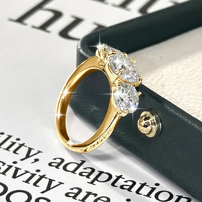 Tri-Stone Ring