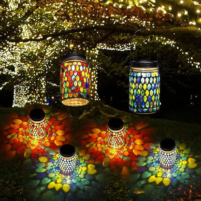 Mosaic Solar Lantern