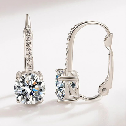 Crystal Hoop Earrings