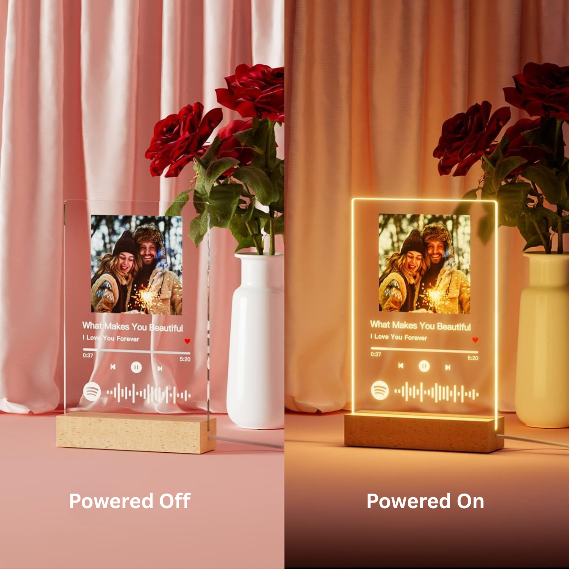 Memory Melody – Personalised Music Photo Plaque
